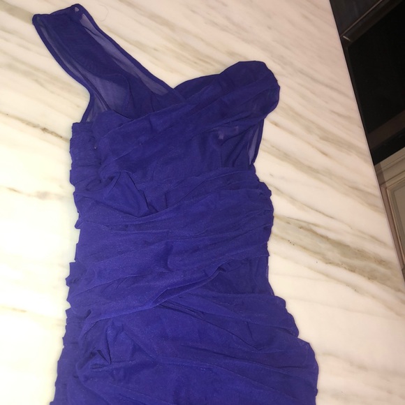 Dark Plum BCBG Maxazria Dress Size XS - Picture 6 of 6